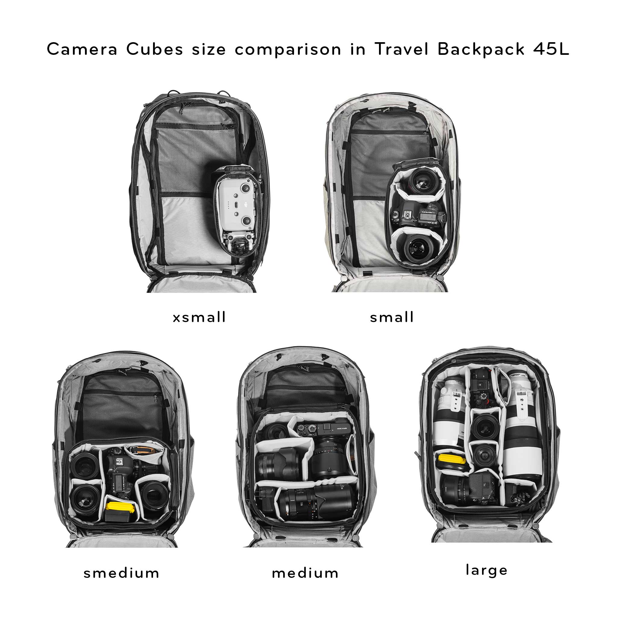 Camera Cube V2 | Large | Black (PFAS) | PD Certified - Image 6