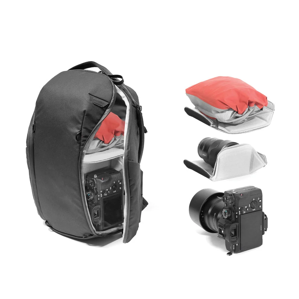 Everyday Backpack Zip | 15L | Black | PD Certified - Image 3