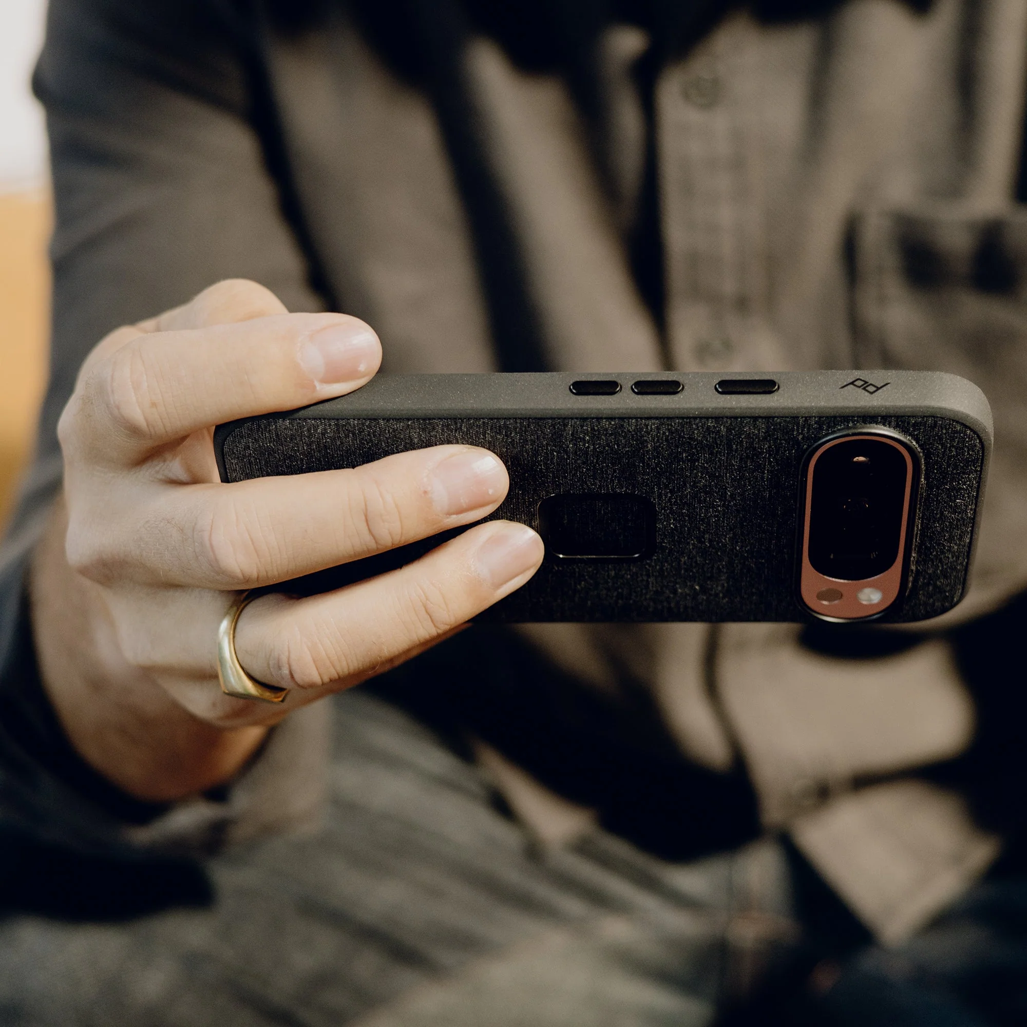 Everyday Case for Pixel 9 | Everyday Case | Charcoal | Nylon | PD Certified - Image 4