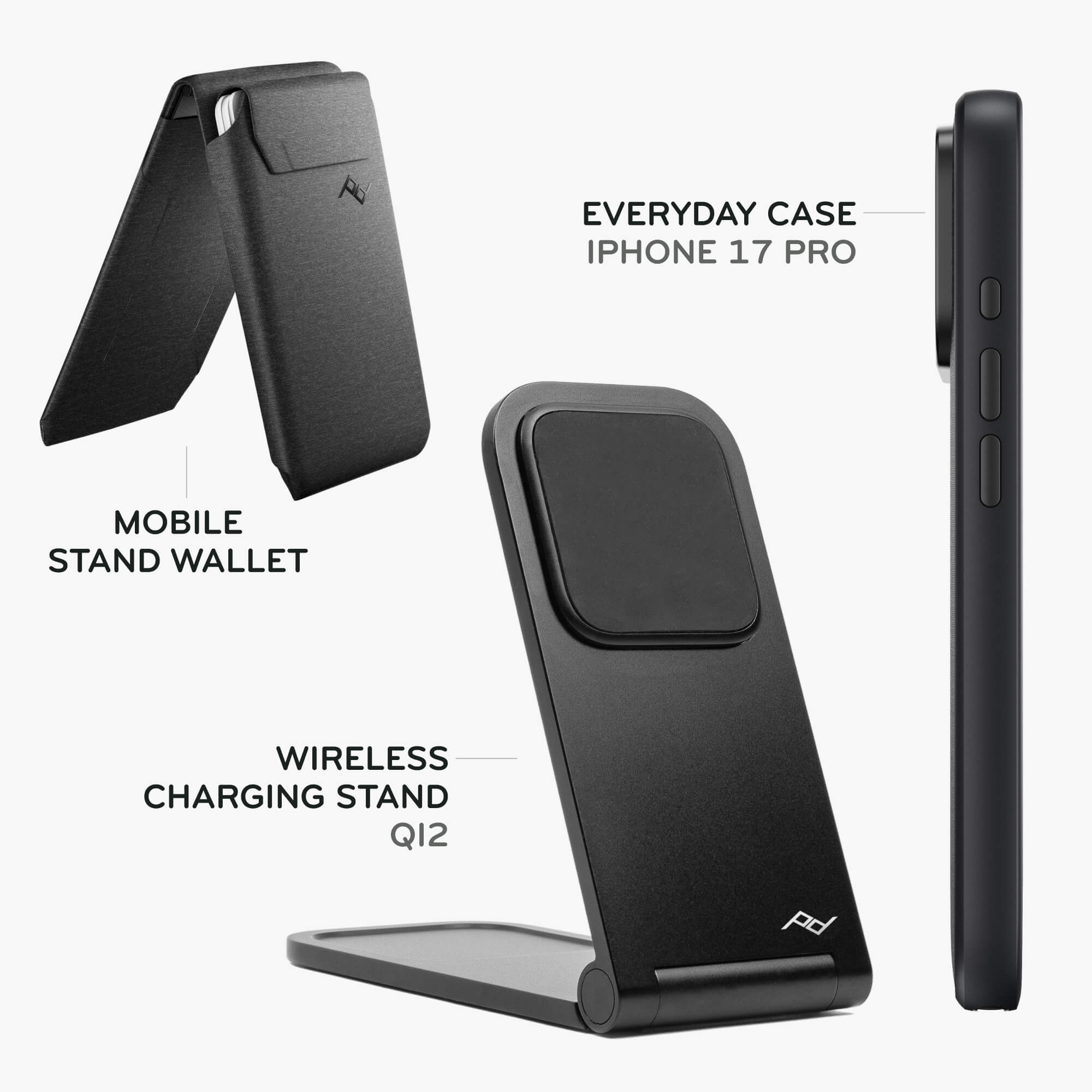 Everyday Case | iPhone 17 Pro | Charcoal | Bundle 1