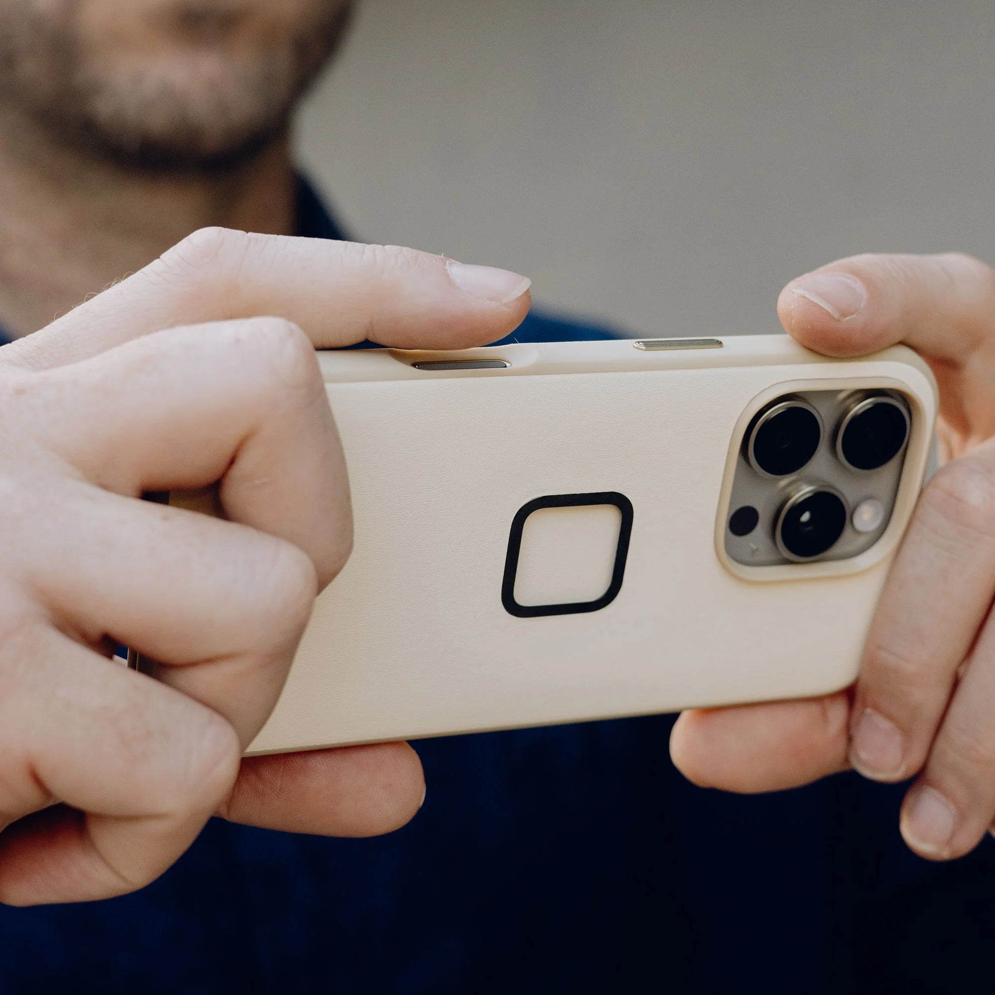 Everyday Clarino Case | iPhone 16 Pro | Bone | PD Certified - Image 7