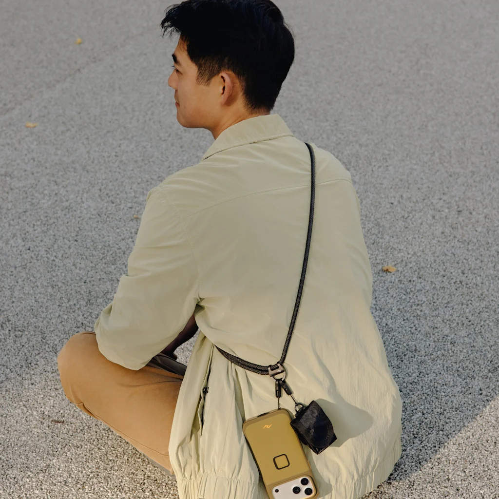 Mobile Crossbody Multi-Strap | Black - Image 7
