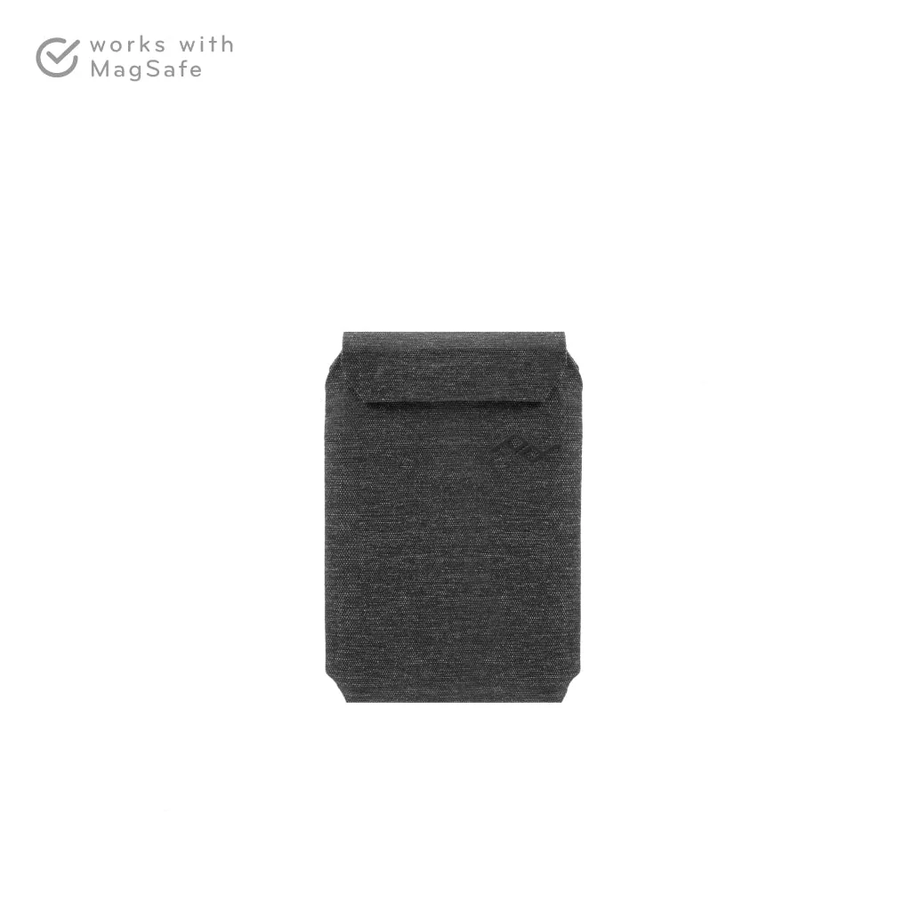 Mobile Wallet | Slim Wallet | Charcoal | Fabric | PD Certified - Image 11
