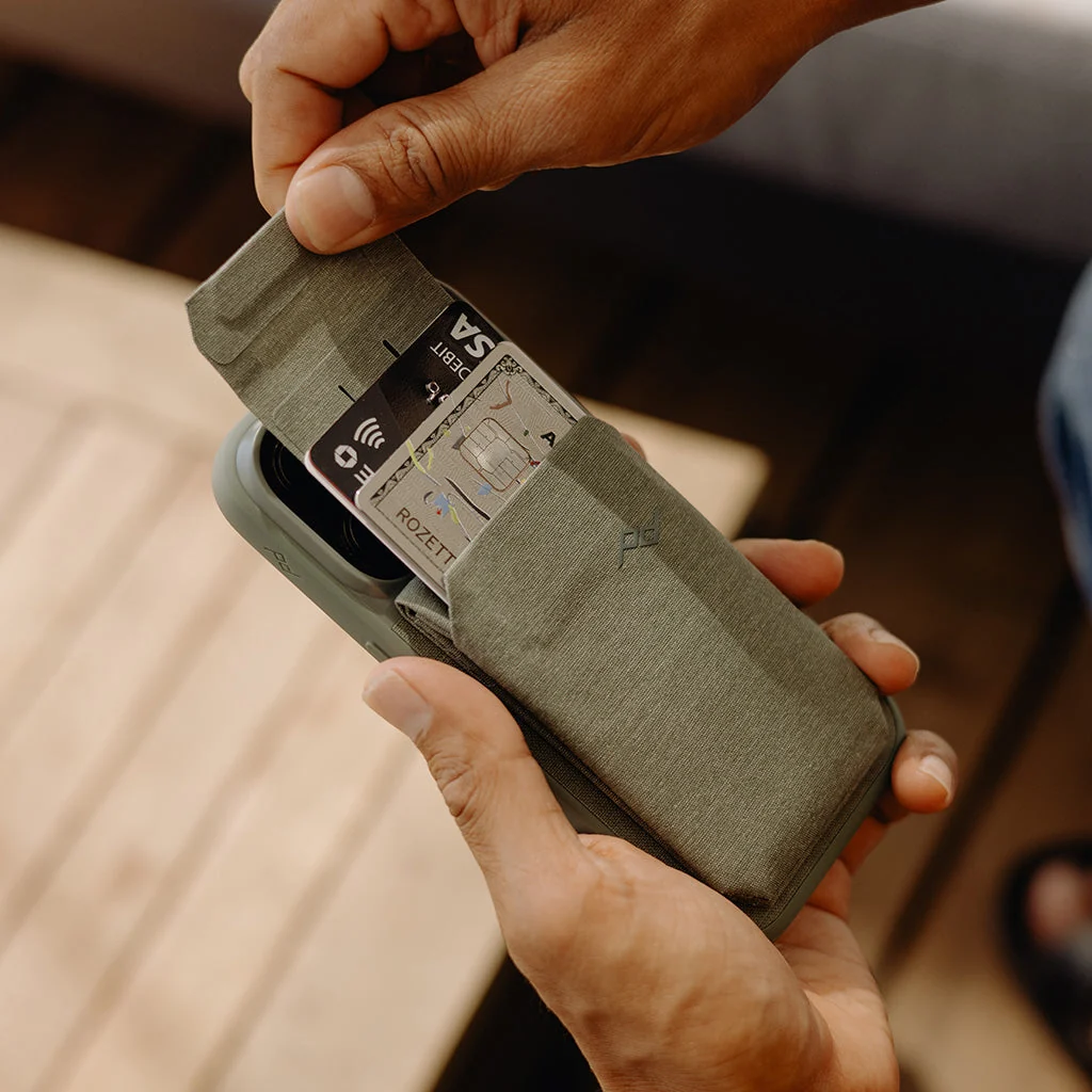 Mobile Wallet | Stand Wallet | Redwood | Fabric | PD Certified - Image 6