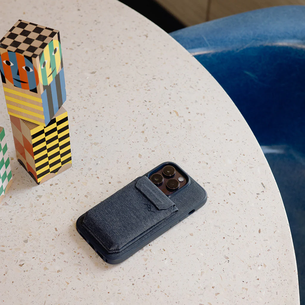 Mobile Wallet | Stand Wallet | Sage | Fabric - Image 9