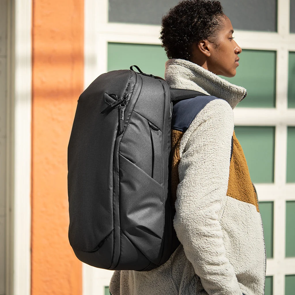 Travel Backpack | 30L | Black | Factory 2nd - Image 10