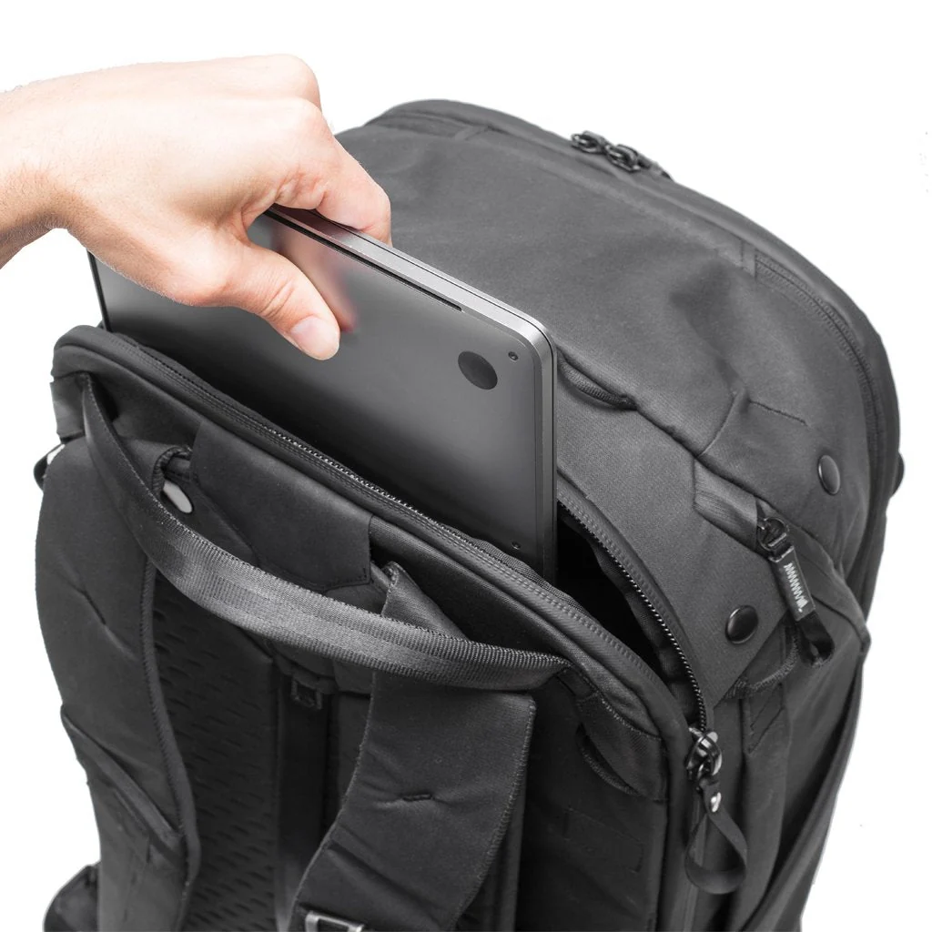 Travel Backpack | 45L | Black | PD Certified - Image 4